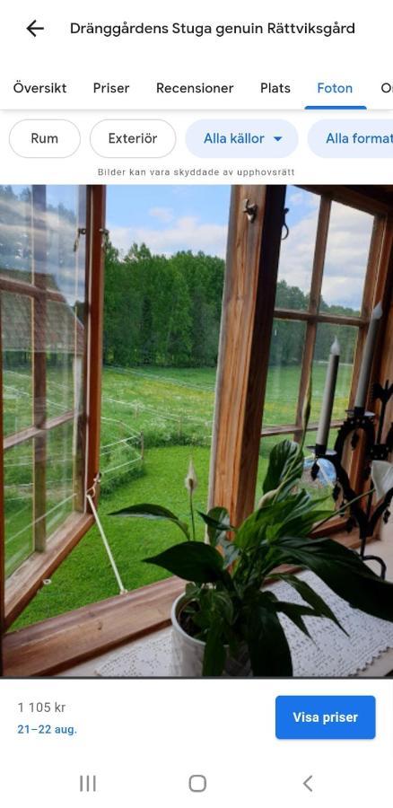Draenggardens Stuga Pa Genuin Raettviksgard Boda  Zewnętrze zdjęcie